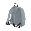 Pure Grey - Back - BagBase Recycled Backpack