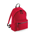 Classic Red - Front - BagBase Recycled Backpack