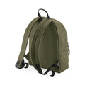Military Green - Back - BagBase Recycled Backpack
