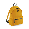 Mustard - Front - BagBase Recycled Backpack