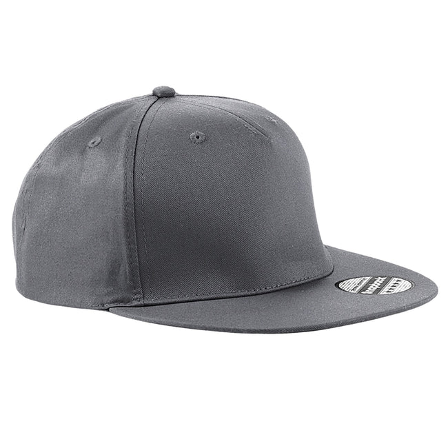 Dark Graphite - Front - Beechfield Unisex Adult Snapback Cap
