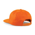 Orange - Front - Beechfield Unisex Adult Snapback Cap