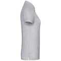 Heather Grey - Back - Fruit of the Loom Womens-Ladies Lady Fit Piqué Polo Shirt