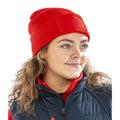Red - Back - Result Genuine Recycled Unisex Adult Thinsulate Beanie