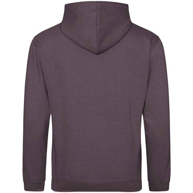 Wild Mulberry - Back - Awdis Unisex Adult College Hoodie