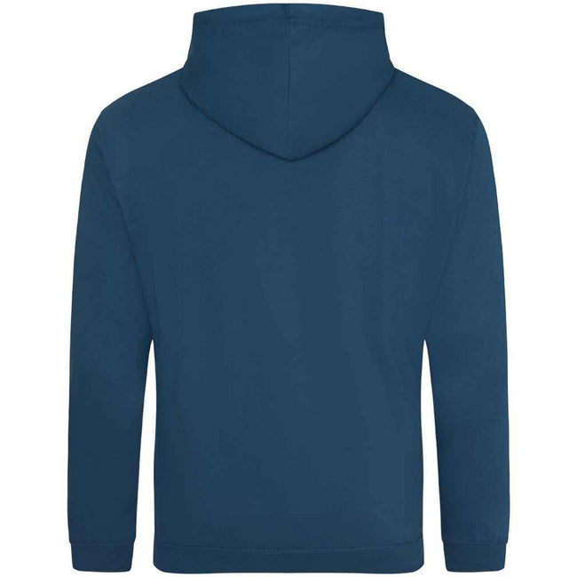 Airforce Blue - Back - Awdis Unisex Adult College Hoodie