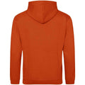 Sunset Orange - Back - Awdis Unisex Adult College Hoodie