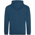 Deep Sea Blue - Back - Awdis Unisex Adult College Hoodie