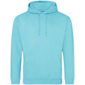 Turquoise Surf - Front - Awdis Unisex Adult College Hoodie