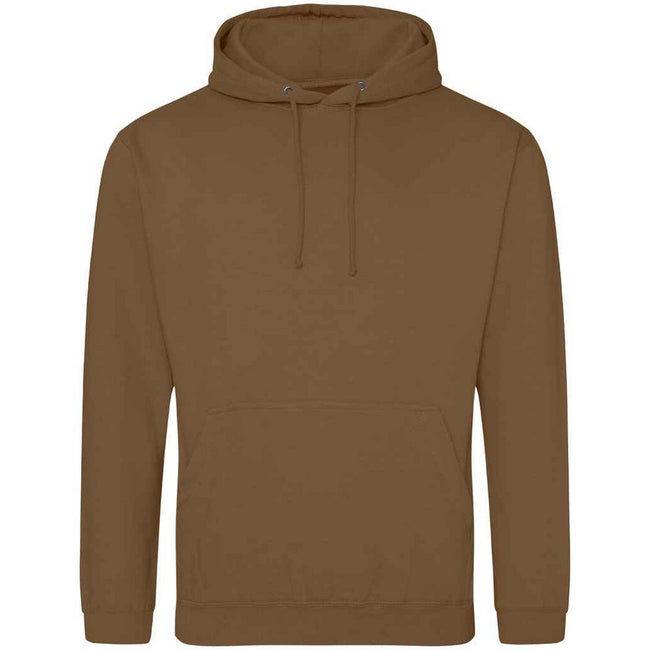 Caramel Toffee - Back - Awdis Unisex Adult College Hoodie