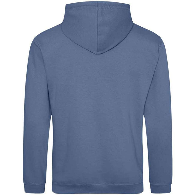 Atlantic Blue - Back - Awdis Unisex Adult College Hoodie