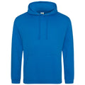 Sapphire Blue - Front - Awdis Unisex Adult College Hoodie