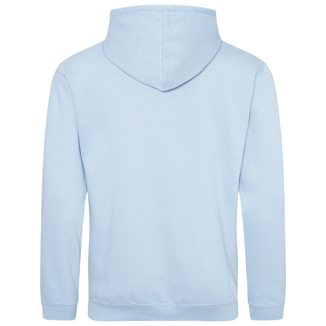 Sky Blue - Back - Awdis Unisex Adult College Hoodie