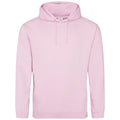 Baby Pink - Front - Awdis Unisex Adult College Hoodie