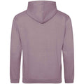 Dusty Purple - Back - Awdis Unisex Adult College Hoodie