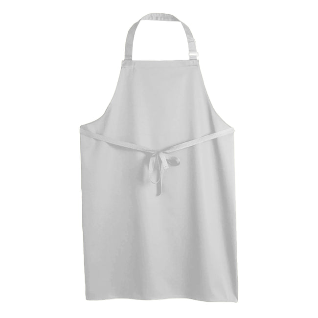 White - Back - SOLS Unisex Gala Long Bib Apron - Barwear