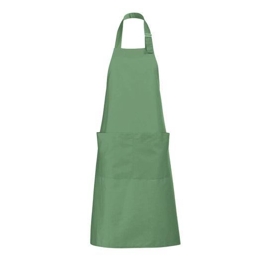 Apple Green - Front - SOLS Unisex Gala Long Bib Apron - Barwear