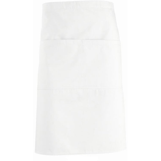 White - Back - SOLS Unisex Greenwich Apron - Barwear