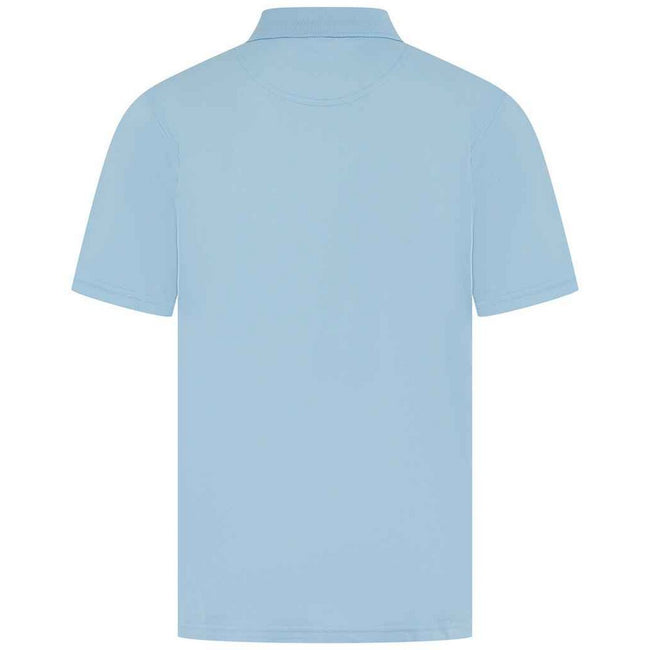 Lavender - Back - Henbury Mens Pique Polo Shirt