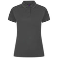 Oxford Navy - Side - Henbury Womens-Ladies Pique Polo Shirt