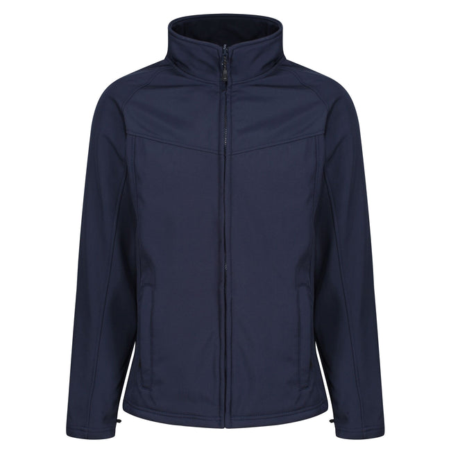 Navy - Front - Regatta Mens Uproar Soft Shell Jacket