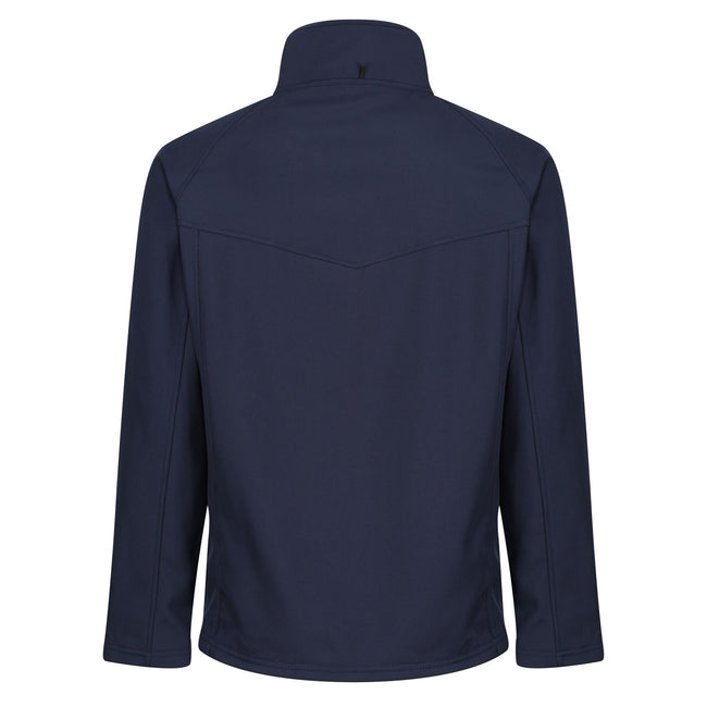 Navy - Back - Regatta Mens Uproar Soft Shell Jacket