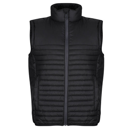 Black - Front - Regatta Mens Honestly Made Recycled Body Warmer