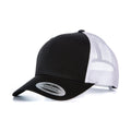 Black-White - Front - Flexfit Unisex Adult Two Tone Trucker Cap