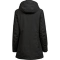 Black - Back - Tee Jays Womens-Ladies Parka