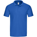 Royal Blue - Front - Fruit of the Loom Mens Original Pique Polo Shirt