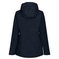 Navy - Back - Regatta Womens-Ladies Classic Waterproof Padded Jacket