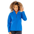 Royal Blue - Side - Result Genuine Recycled Womens-Ladies Printable Soft Shell Jacket