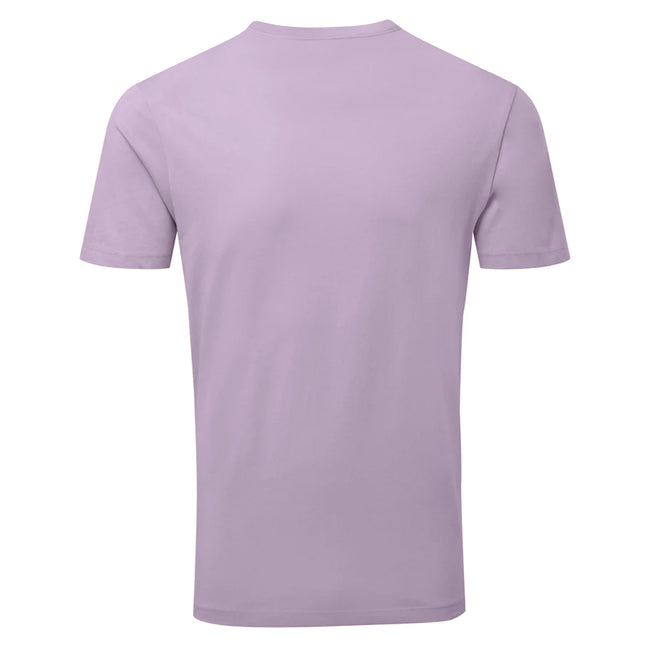 Lavender - Back - Anthem Mens Marl Organic T-Shirt