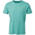 Teal - Front - Anthem Mens Organic T-Shirt