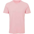 Pink - Front - Anthem Mens Organic T-Shirt