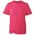 Hot Pink - Front - Anthem Mens Organic T-Shirt