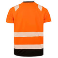 Fluorescent Orange - Back - Result Genuine Recycled Mens Safety T-Shirt