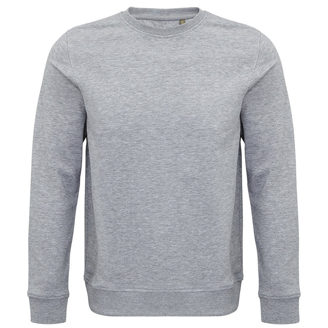 Grey Marl - Front - SOLS Unisex Adult Comet Organic Sweatshirt