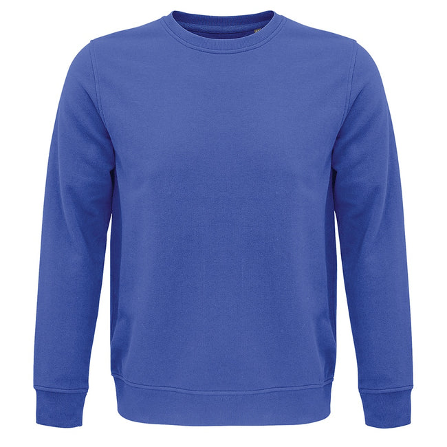 Royal Blue - Front - SOLS Unisex Adult Comet Organic Sweatshirt