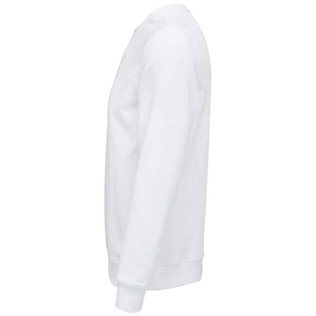 White - Close up - SOLS Unisex Adult Comet Organic Sweatshirt