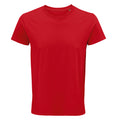 Red - Front - SOLS Mens Crusader Organic T-Shirt