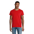 Red - Back - SOLS Mens Crusader Organic T-Shirt