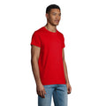 Red - Side - SOLS Mens Crusader Organic T-Shirt