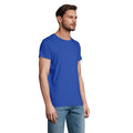 Royal Blue - Side - SOLS Mens Crusader Organic T-Shirt