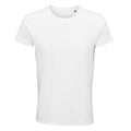 White - Front - SOLS Mens Crusader Organic T-Shirt