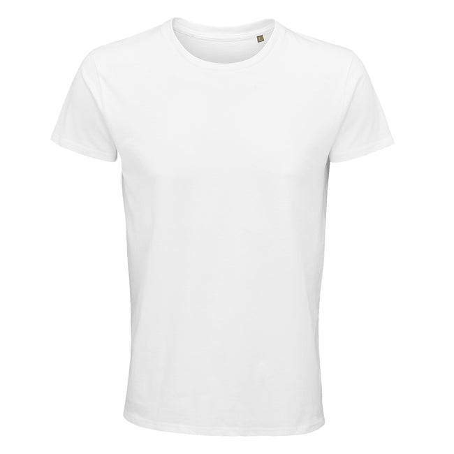 White - Front - SOLS Mens Crusader Organic T-Shirt