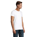 White - Side - SOLS Mens Crusader Organic T-Shirt