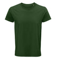 Bottle Green - Front - SOLS Mens Crusader Organic T-Shirt
