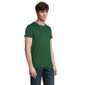 Bottle Green - Side - SOLS Mens Crusader Organic T-Shirt
