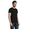 Deep Black - Side - SOLS Mens Crusader Organic T-Shirt